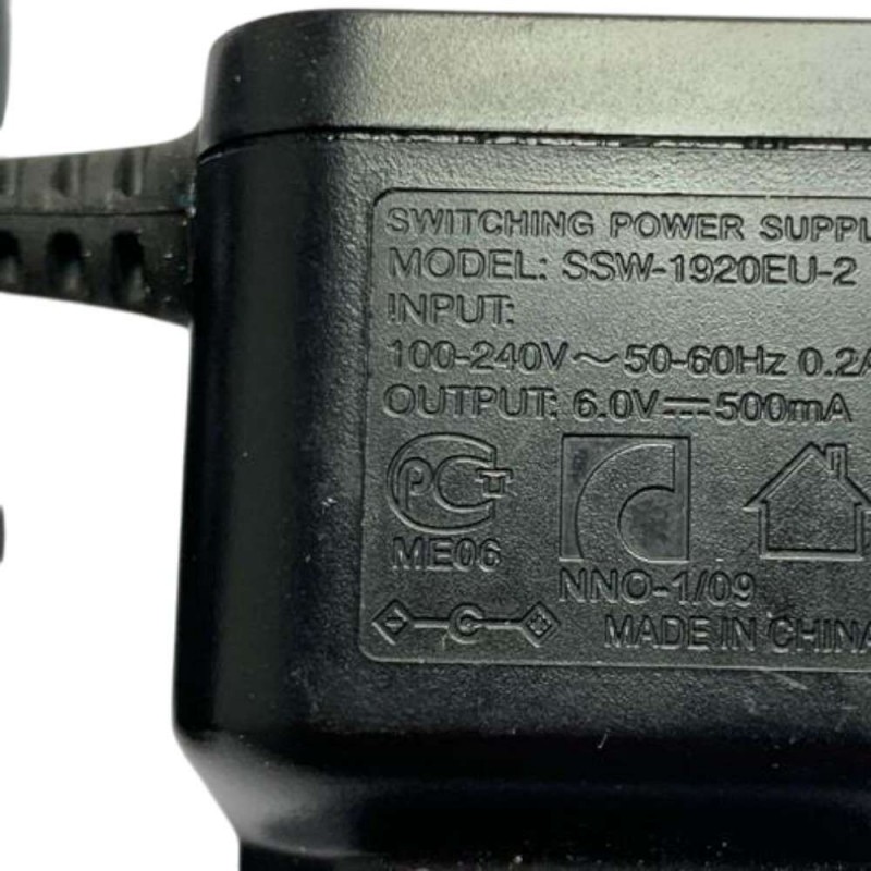 Τροφοδοτικό 6V 0.5A 3W Philips SSW-1920EU-2