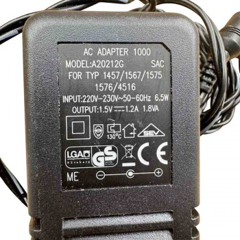Τροφοδοτικό 6V 0.8A 4.8W SAC A20212G