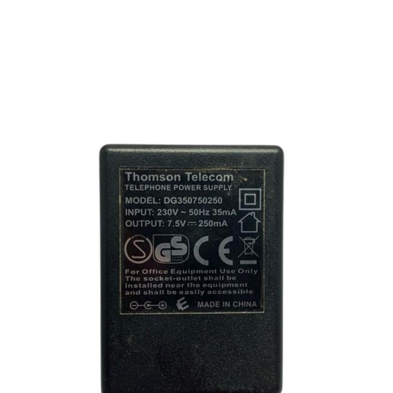 Τροφοδοτικό 7.5V 0.25A 1.9W Thomson DG350750250