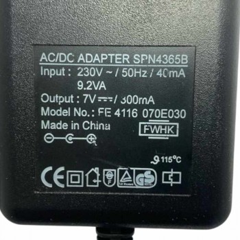 Τροφοδοτικό 7V 300mA Motorola SPN4365B