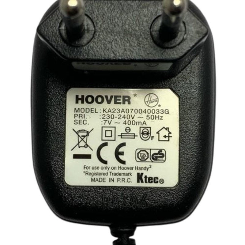 Τροφοδοτικό 7V 400mA Hoover KA23A070040033G