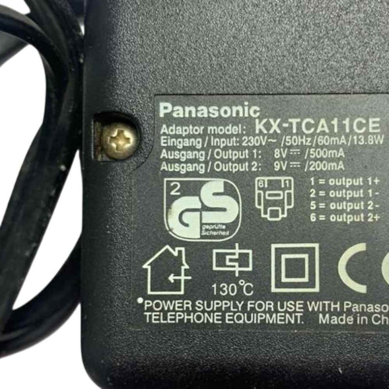 Τροφοδοτικό 8V-500mA, 9V-200mA Panasonic KX-TCA11CE