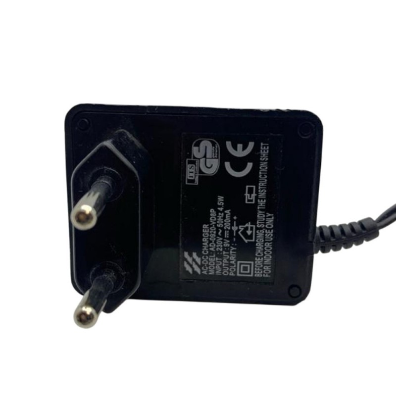 Τροφοδοτικό 9V 200mA 1.8W AD-0920-VD8P