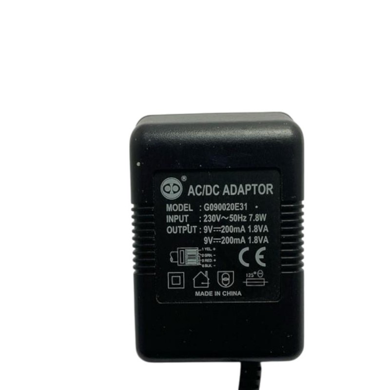 Τροφοδοτικό 9V 200mA 1.8W G090020E31