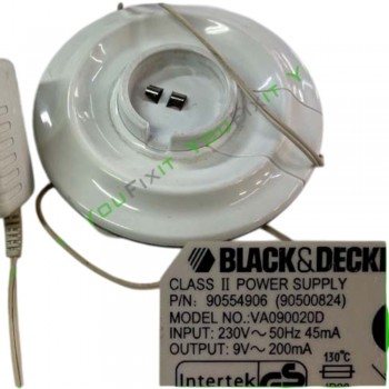 Τροφοδοτικό 9V 200mA Black-Decker WD4810N