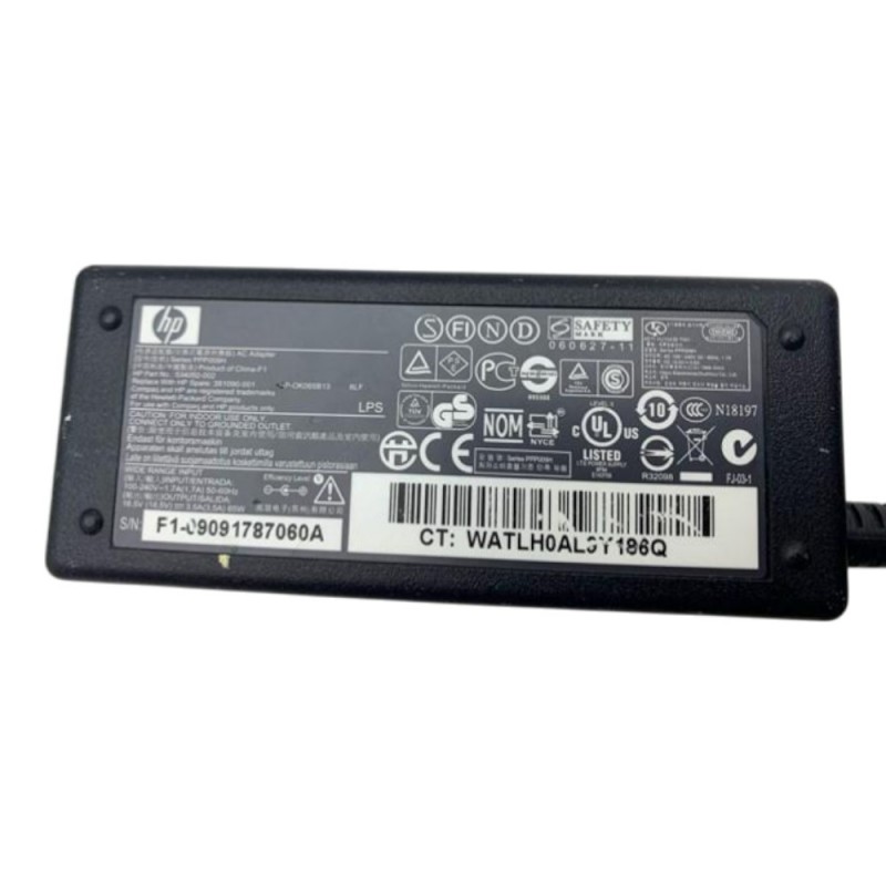 Τροφοδοτικό laptop 8.5V, 3.5A, 65W  HP PPP009H