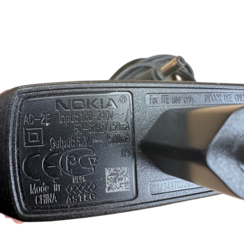 Τροφοδοτικόx 5.3V 0.5A 2.65W Nokia AC-2E